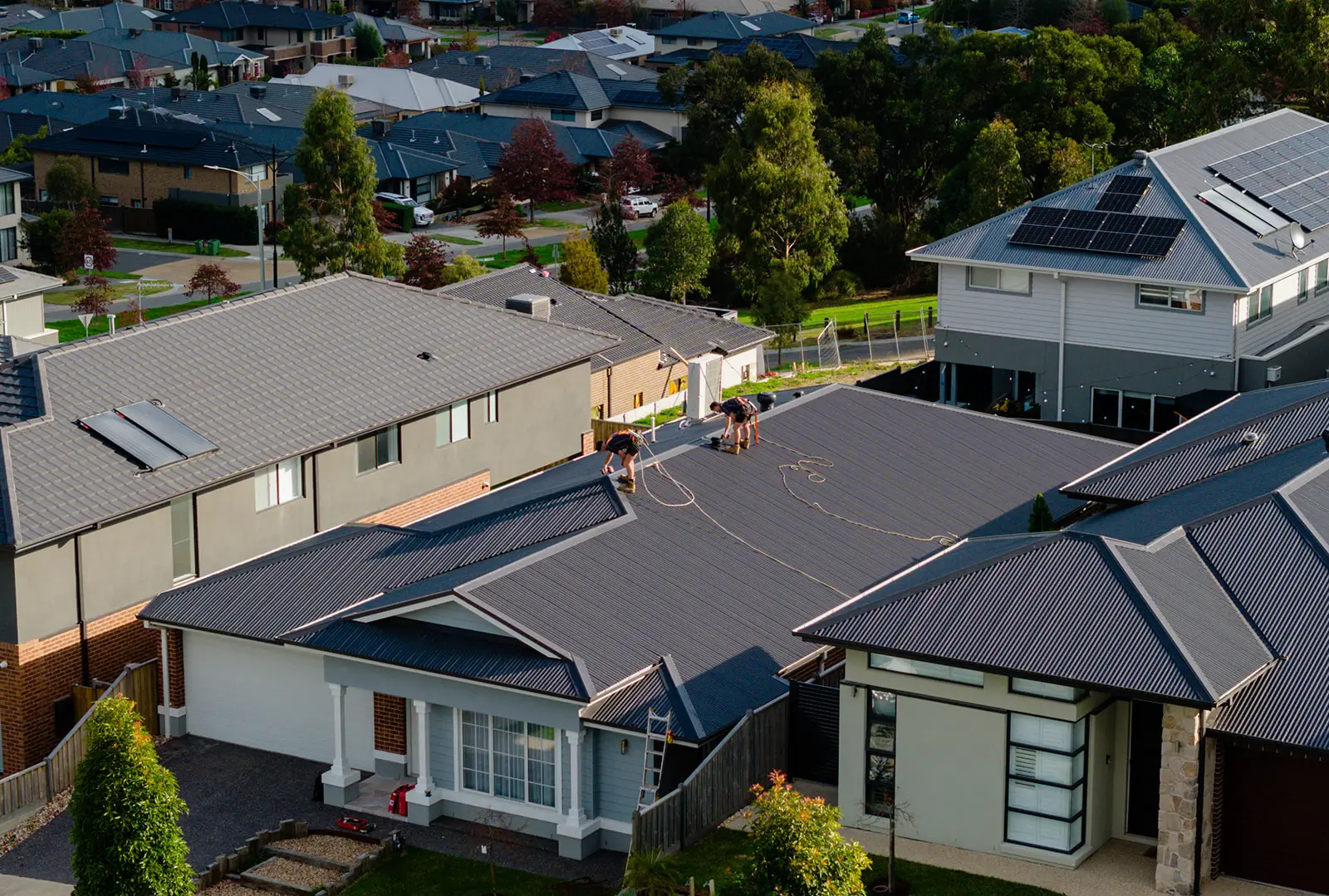 Roofing-work